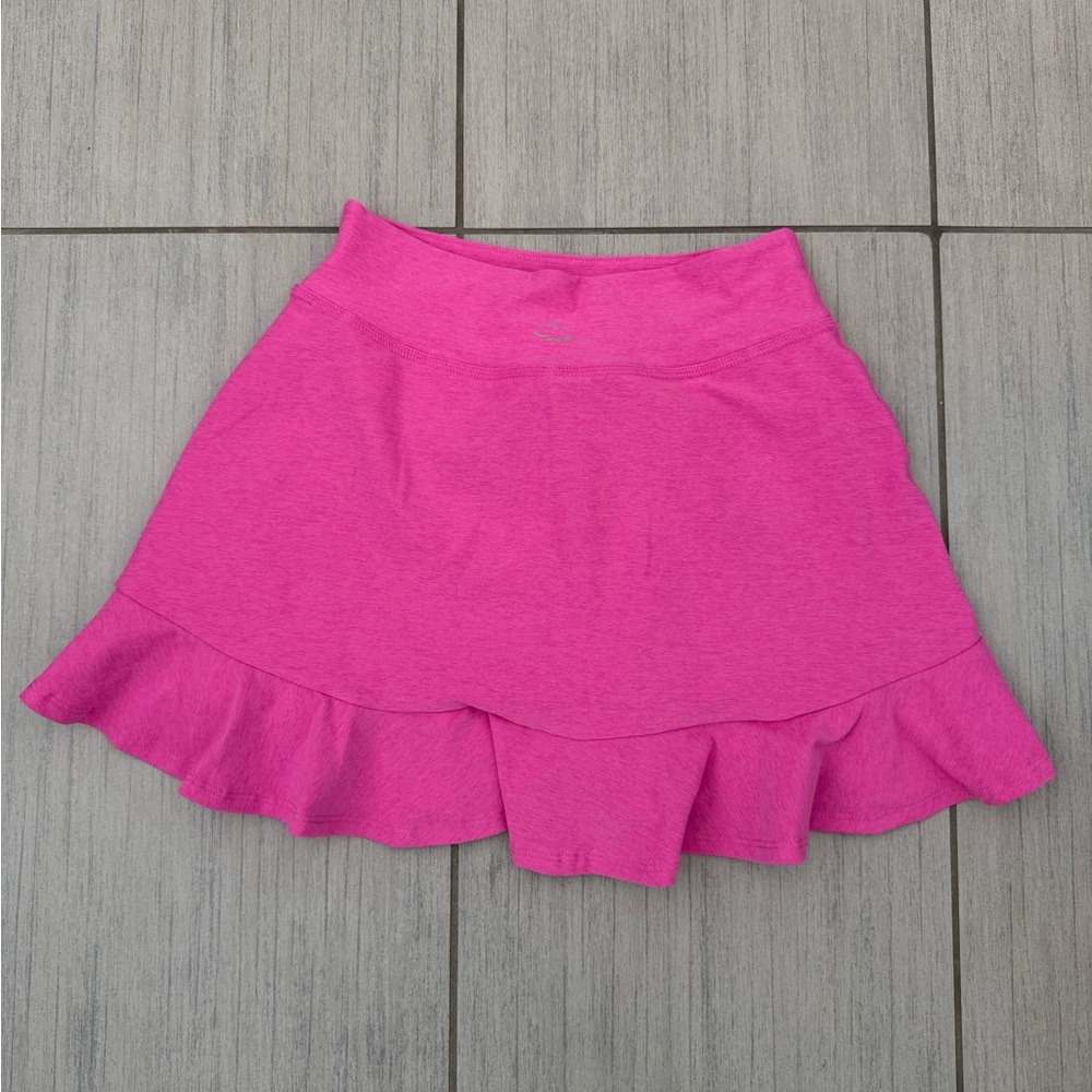 Beyond Yoga Ruffle Athletic Skirt Hot Pink Women’s